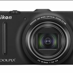 Nikon Black Digital Camera with Strap